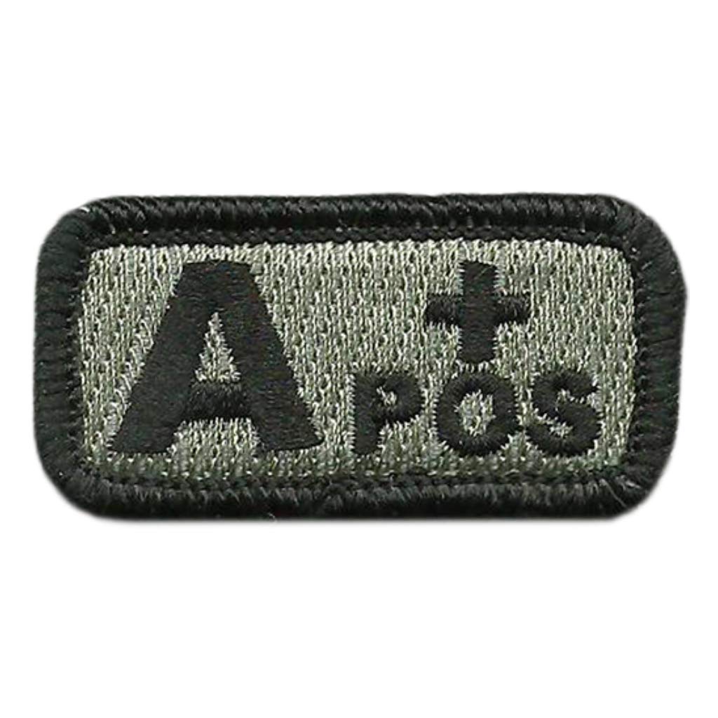 Blood Type Morale Patch Vital Information, Bold Style 1 Blood Type Morale Patch Information, Bold Style