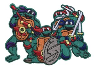 tmnt iron on patch