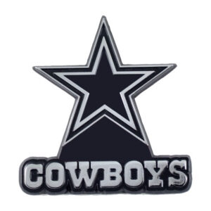 Dallas Cowboys Solid Metal Auto Emblem