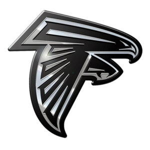 Atlanta Falcons Premium Solid Metal Chrome Plated Car Auto Emblem