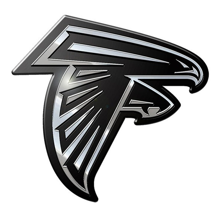 Atlanta Falcons Premium Solid Metal Chrome Plated Car Auto Emblem