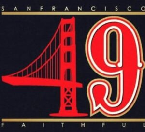 SF 49ers Iron On Patches