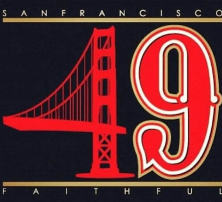 SF 49ers Iron On Patches