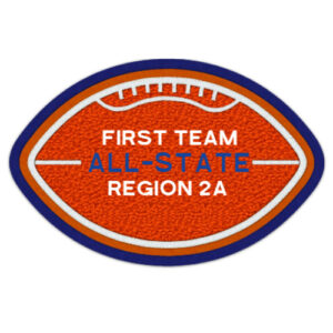 chenille football patches