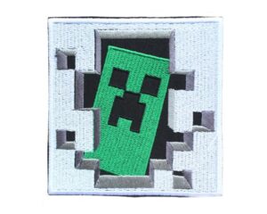Iron On Minecraft Patch