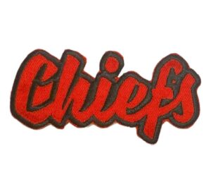 kansas city chiefs iron on patches