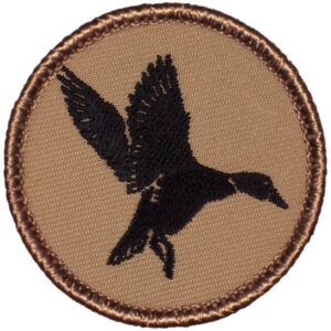 Embroidered iron on patch