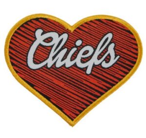 chiefs iron on patches