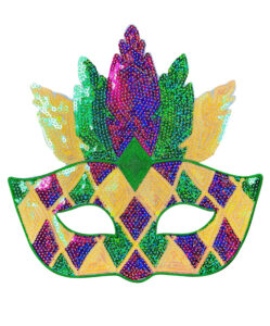 mardi gras chenille patches