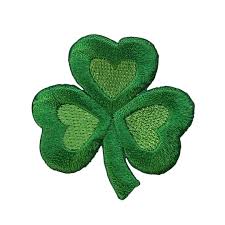 Shamrock Iron On Patch
