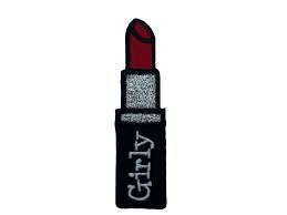 girly iron on patches