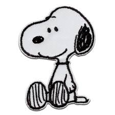 Snoopy Iron On Patch