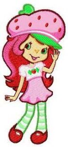Strawberry Shortcake Iron On Patch
