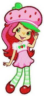 Strawberry Shortcake Iron On Patch