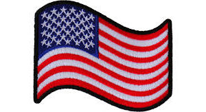 American Flag Patch Iron On