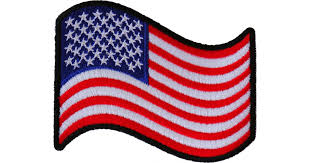 American Flag Patch Iron On