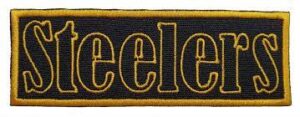 Steelers Iron On Patch Show Your Team Allegiance with Ease