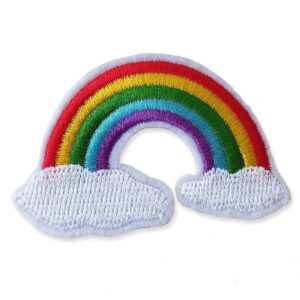 Rainbow Iron On Patch