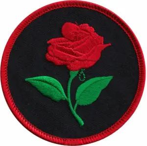 floral iron on patches