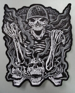 Skull Back Patch