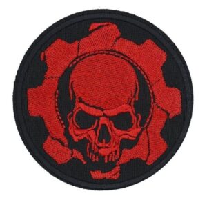 Red Skull Patch