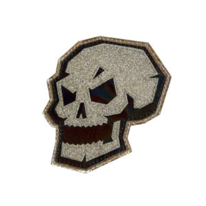 iron on patches skull