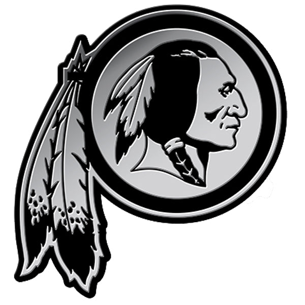 Washington Redskins Football Team 3D Chrome Auto Emblem RICO