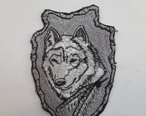 Wolf Skull Patch