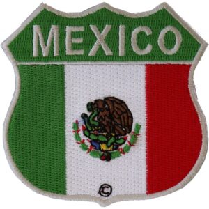 iron on patches mexico