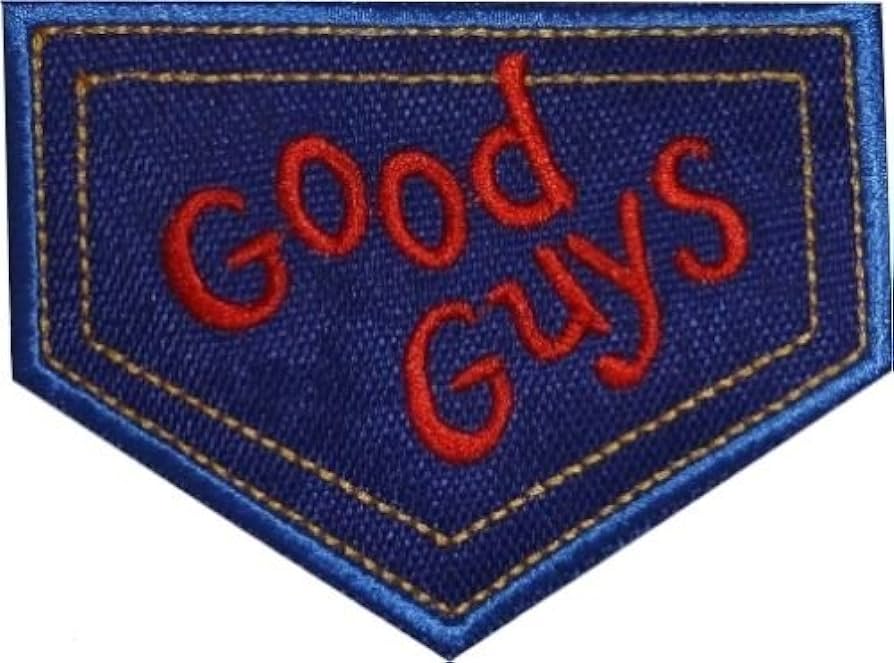 Good Guys Iron On Patch Show Off Your Heroic Style 1 Good Guys Iron On Patch