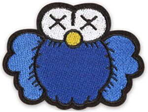 Cookie Monster Iron On Patch