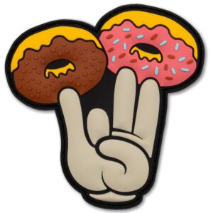funny pvc morale patches