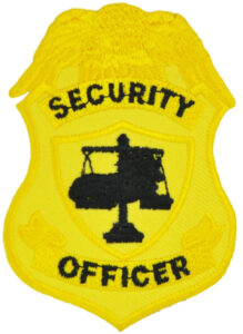 Security Guard Patches Professional and Durable