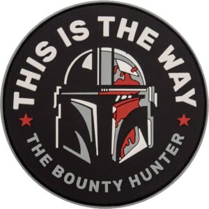 boba fett pvc patch