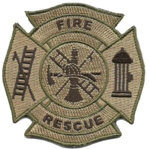 Fire Department Morale Patches