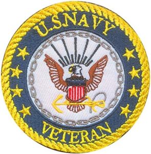 Navy Veteran Patches