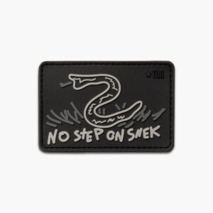 No Step on Snek PVC Patch