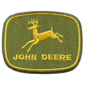 john deere iron on patch