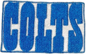 Indianapolis Colts Iron On Patches