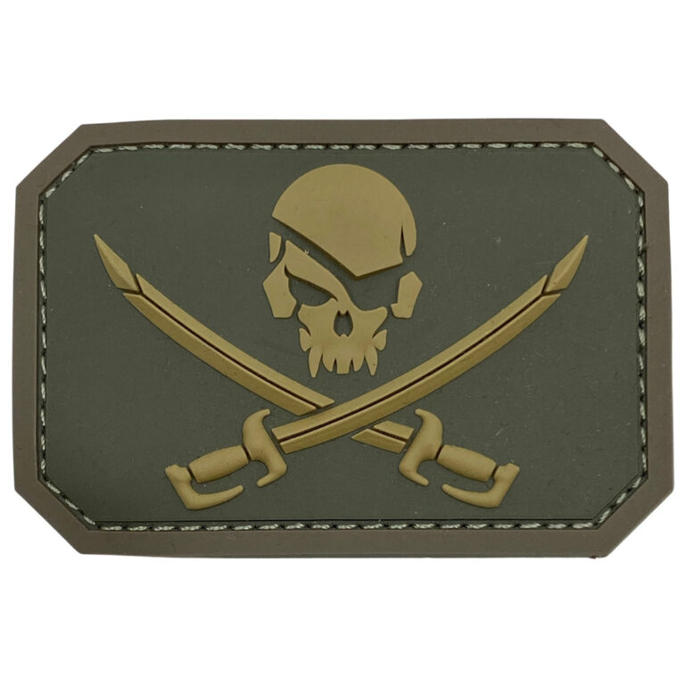 Pirate PVC Patch Embody The Swashbuckling Spirit | Stitchpatches.com