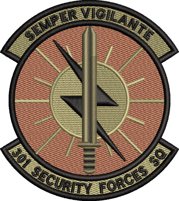 Security Forces Morale Patches Uniting Strength And Service ...