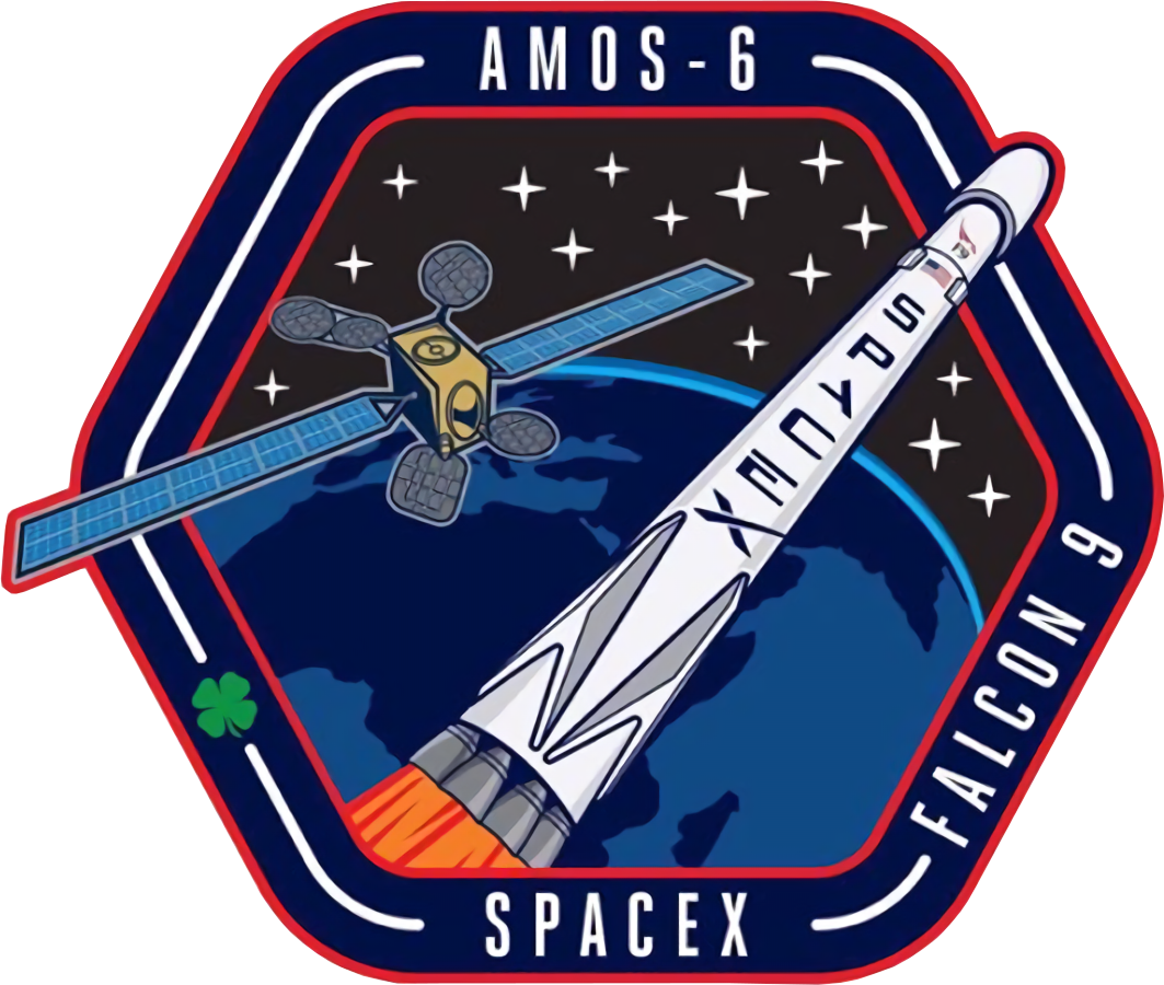 AMOS 6 Mission Patch