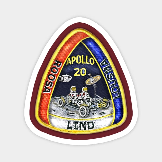 Apollo 20 Mission Patch Explore The Stars With Style | Stitchpatches.com