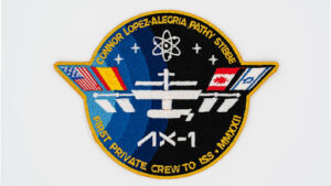 Exclusive AX-1 Mission Patch
