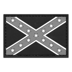 confederate flag pvc patch