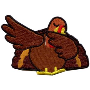 iron on thanksgiving patches