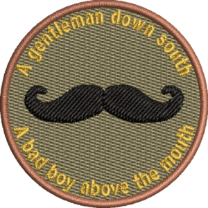 Mustache Morale Patch