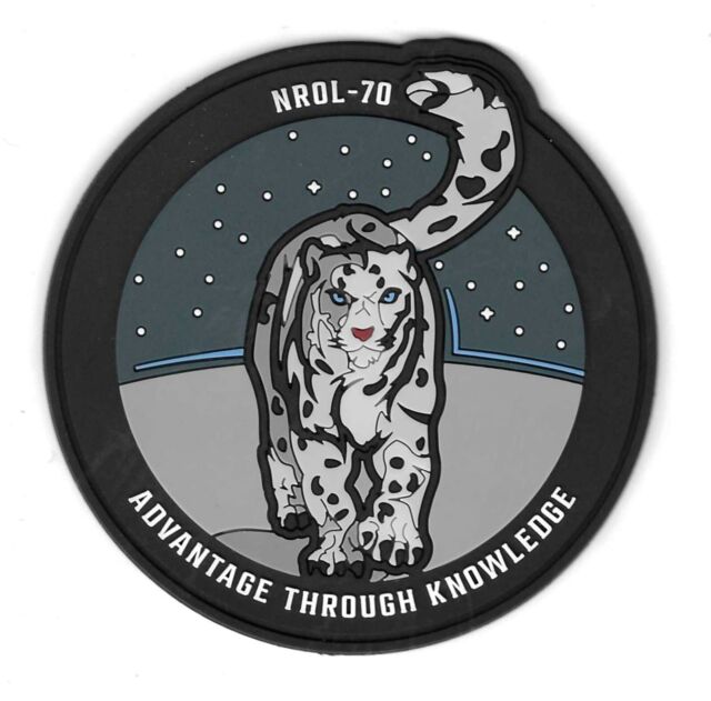 NROL-70 Mission Patch Advancing Intelligence | Stitchpatches.com