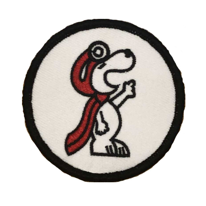 Snoopy Morale Patch Beagle Spirit Flying High | Stitchpatches.com