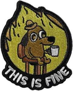 this is fine morale patch